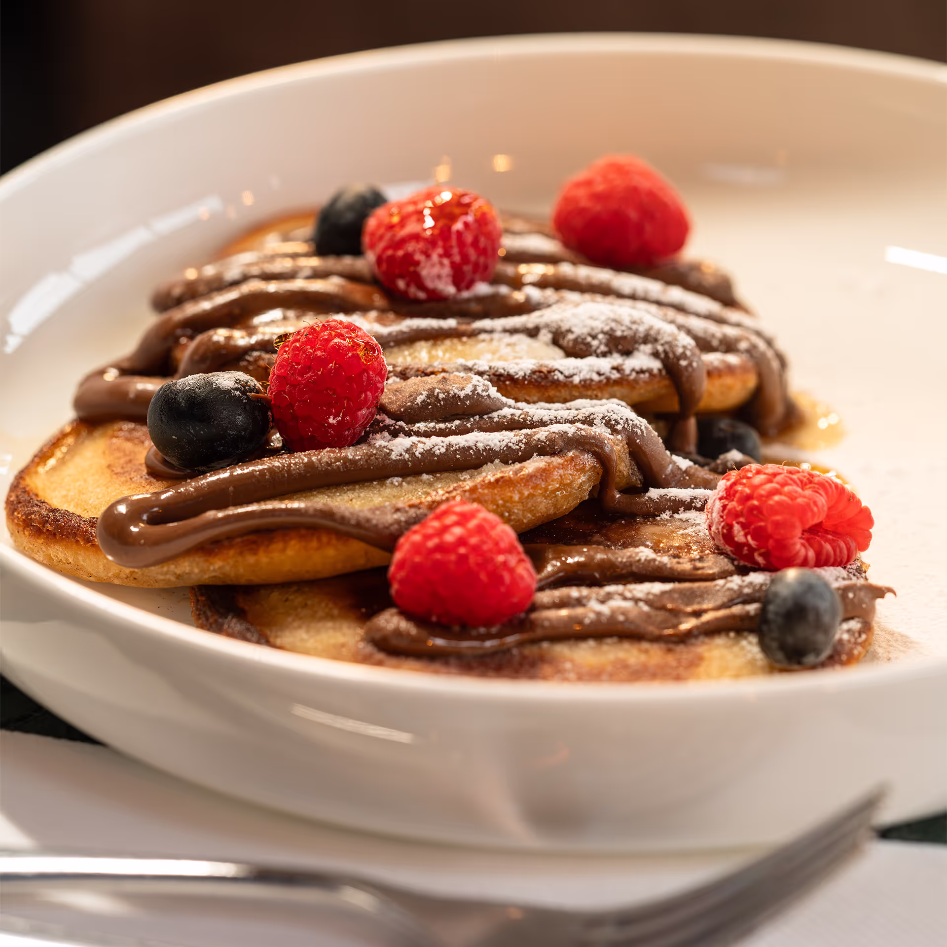 Foto av american pancakes från Piren